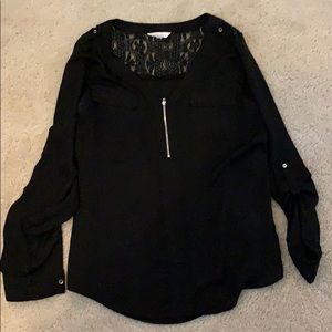 Women’s black blouse